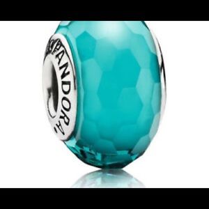 Turquoise murano Pandora charm